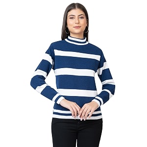 Kvetoo High Neck Sweater for Women