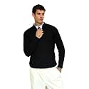 Kvetoo Men39s Wool High Neck Zipper Sweater