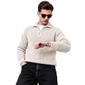 Kvetoo Mens Woolen Sweater for Man Winter