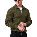 Kvetoo Mens Woolen Sweater for Man Winter