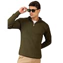 Kvetoo Mens Woolen Sweater for Man Winter