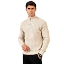 Kvetoo Mens Woolen Sweater for Man Winter