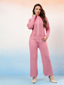 KVETOO Self Design Women Track Suit