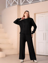KVETOO Self Design Women Track Suit