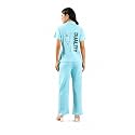 Kvetoo Women Solid Tracksuit Set Cotton Lounge