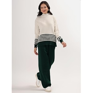 Kvetoo Women Winter Coord Set Wool Blend