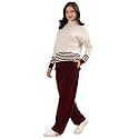Kvetoo Women Winter Coord Set Wool Blend