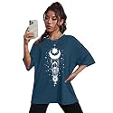 Kvinner Women39s Solid Oversized Fit T-Shirt
