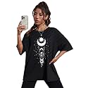 Kvinner Women39s Solid Oversized Fit T-Shirt