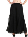 Kvish Flared Women Black Trousers