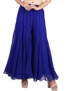 Kvish Flared Women Blue Trousers