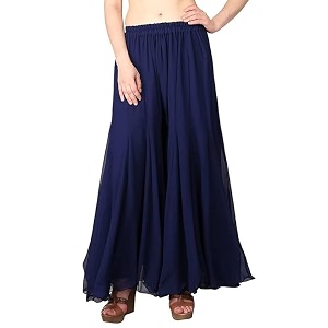 Kvish Regular Loose Fit Solid Colour Georgette