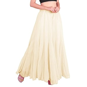 Kvish Regular Loose Fit Solid Colour Georgette
