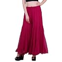 Kvish Regular Loose Fit Solid Colour Georgette