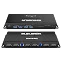 kvm Switch 2 Monitors 2 Computers Display Port 4k 240hz Hotkey Switching Dual Monitor Kvm switches displayport 1440P 120hz 144hz 165hz 240hz 2 Computer 2 Monitor Hotkey FreeSync G-SYNC