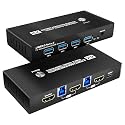 Kvm Switch HDMI 1 Monitors 2 Computers 4k 60 Single Monitor kvm Switch hdmi 2k 144hz USB3.0