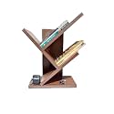 Engineered Wood 7-Tier Book Rack,Storage of Book Case,Free-Standing Books Holder Organizer,Space Saver for Home,Office,Set of 1 (Brown) (DIY) (3 Tier Brown)