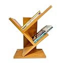 Engineered Wood 7-Tier Book Rack,Storage of Book Case,Free-Standing Books Holder Organizer,Space Saver for Home,Office,Set of 1 (3 Tier Yellow)