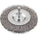 kwb 6073-10 disc Brush, HSS Steel Wire, Wavy