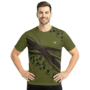 KWINGS Round Neck T-Shirt Dry-Fit Fabric