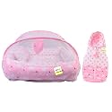 Kwitchy Baby Bedding Combo Set Mattress &amp; Carry Bag Combo (0-6 Months, Grey) (2PCS Set)