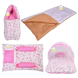 Kwitchy New Born Bedding Combo of Baby