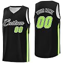 KXK Custom Basketball Jersey, Printed Personalized Name Number for Men Youth