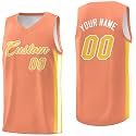 KXK Custom Basketball Jersey, Printed Personalized Name Number for Men Youth