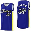 KXK Custom Basketball Jersey, Printed Personalized Name Number for Men Youth