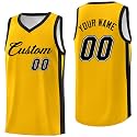 KXK Custom Basketball Jersey, Printed Personalized Name Number for Men Youth