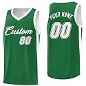 KXK Custom Basketball Jersey, Printed Personalized Name Number for Men Youth