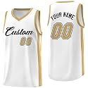 KXK Custom Basketball Jersey, Printed Personalized Name Number for Men Youth
