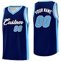 KXK Custom Basketball Jersey, Printed Personalized Name Number for Men Youth
