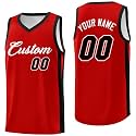 KXK Custom Basketball Jersey, Printed Personalized Name Number for Men Youth