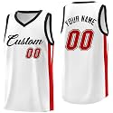 KXK Custom Basketball Jersey, Printed Personalized Name Number for Men Youth
