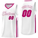 KXK Custom Basketball Jersey, Printed Personalized Name Number for Men Youth
