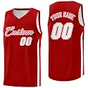 KXK Custom Basketball Jersey, Printed Personalized Name Number for Men Youth