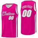 KXK Custom Basketball Jersey, Printed Personalized Name Number for Men Youth