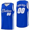 KXK Custom Basketball Jersey, Printed Personalized Name Number for Men Youth