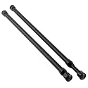 KXLife Tension Curtain Rod No Drill 16-28", Adjustable Spring Rod, 2Pcs