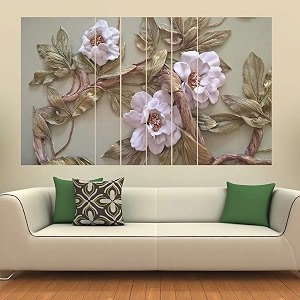 kyara arts new concept grill big size multiple frames beautiful wall art painting for living room bedroom office hotels drawing room wooden framed digital painting 60inch x 36inch vv3660_05