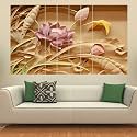 KYARA ARTS new concept grill big size Multiple Frames, Beautiful Wall art Painting for Living Room, Bedroom, Office, Hotels, Drawing Room Wooden Framed Digital Painting (60inch x 36inch) vv3660_07
