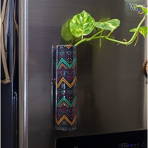kyari magneto metal pots for indoor plants with drainage hole best flower pots amp planters for home decor living room kitchen bedroom table top office gifting contemporary