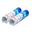 KYARI Magneto Metal Pots for Indoor Plants with Drainage Hole &amp; Stand (Best Flower Pots &amp; Planters for Home Decor, Living Room, Kitchen, Bedroom, Table Top, Office, Gifting, Multicolor, Pack of 2)