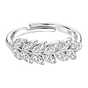 KYAT 925 Sterling Silver Adjustable Ring for