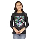 KYDA KIDS 100% Cotton Girls Full Sleeve Printed T-Shirt,Regular fit Round Neck Tops (Pack of 3)