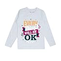 KYDA KIDS 100% Cotton Girls Full Sleeve Printed T-Shirt,Regular fit Round Neck Tops (Pack of 3)