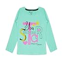 KYDA KIDS 100% Cotton Girls Full Sleeve Printed T-Shirt,Regular fit Round Neck Tops (Pack of 3)