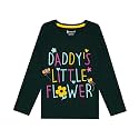 KYDA KIDS 100% Cotton Girls Full Sleeve Printed T-Shirt,Regular fit Round Neck Tops (Pack of 3)