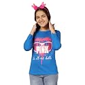 KYDA KIDS 100% Cotton Girls Full Sleeve Printed T-Shirt,Regular fit Round Neck Tops (Pack of 3)